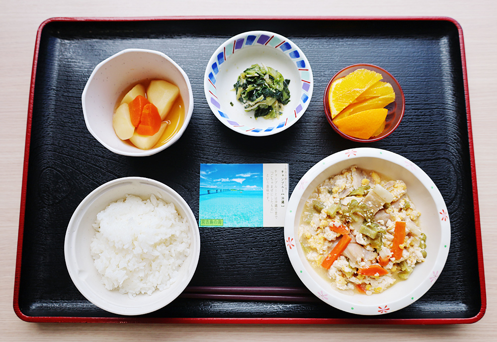 沖縄県：ゴーヤチャンプル―